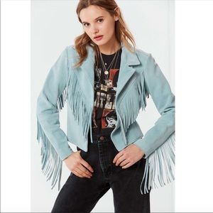 Wrangler Suede Fringe Jacket